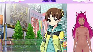 vtuber plays game and masturbates with vibrator