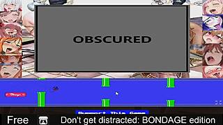 don't get distracted by this intense bondage game, stay focused!