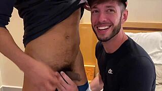 Grabbing Straight Valet for Big Cock Action