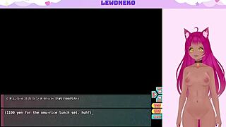 vtuber plays game and masturbates with vibrator