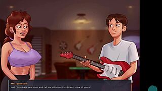 summertime saga 53: the neighbor's tits are amazing 😍