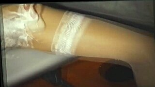 my pussy at cam mega show, feeling so exposed with stockings and strapon