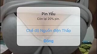 the girl with big tits is showing on webcam