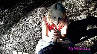 A craving for my huge dick was sated at the rest area with Luna taking my erect member into her mouthorporn здесь