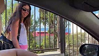 Hey, watch us four homeless guys bang a student on the beach