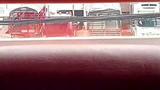 Hey, chilling with my neighbor on the sofa, full vid on xred now!