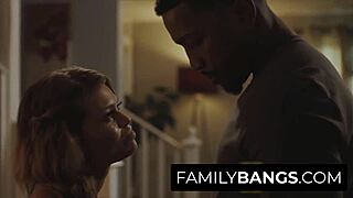 I-I watch destiny show gratitude to her mom's boy with her pussy.