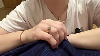 Penis massage through panties, tormenting me, delaying my orgasm every time