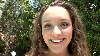 Curvy April Knight with big tits and wet cunt gets pounded. Her lecherous stepfather can't resist