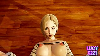 hey, wanna see dragon ball android 18 dominate with her wild combat sex skills?