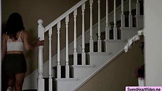 enjoy this lesbian threesome pussy licking on bed