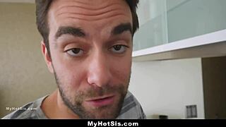 Stepbro Brings Friend To Gangbang Stepsis