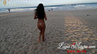 beach walk turns into sucking and assfucking my husband