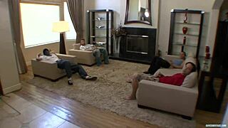 kimberly gates in a wild cumshot facial and blowbang session