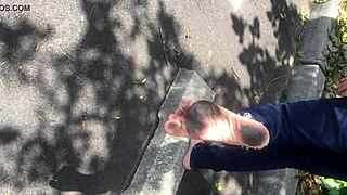 elizabeths dirty feet story with amateur fetish