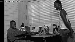 Hot Looking Gay Couple In Intense Scene