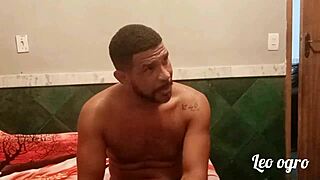 In the kitchen where the wild sex began with Myllena Rios. Ebony pornstar gets cum in lesbian scene.