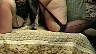 Doggystyle Sex in Outfit and Stockings. BBW European Maid Bent Over.