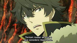 Exploring Tate no Yuusha Episode 9 in Portuguese.