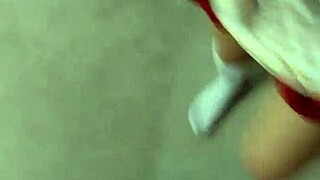 ballbusting session with intense kicks