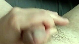 Shooting Ribbons Of Cum From Big Cock