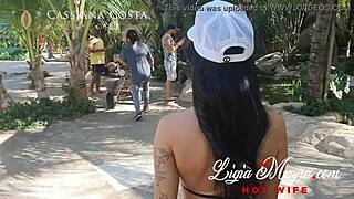 beach walk turns into sucking and assfucking my husband