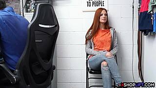 Dirty lp officer banged teen hard from the back in office chaos