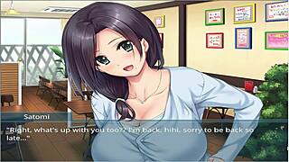 Hey, I'm taking another virginity in Oppaicafe with my stepmom and stepsister!
