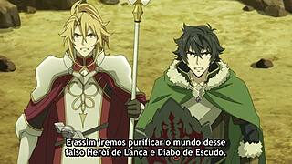 Exploring Tate no Yuusha Episode 9 in Portuguese.