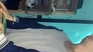 Couple Enjoys Fun Roleplay in Green Costumes