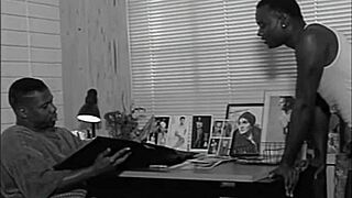 Hot Looking Gay Couple In Intense Scene