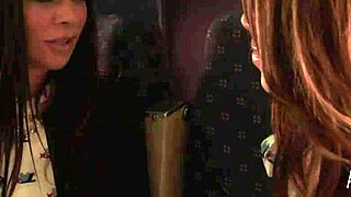 The Mile High Club Dances with Big Tits Pornstars in Uniforms for Passionate Sex.