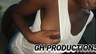 little african teen with phat round ass n tiny tits gettin played with n fucked hard on couch