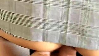 does this petite latina want doggystyle before school?