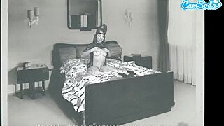 two fiery lesbians explore each other's bodies with passionate kissing and oral play