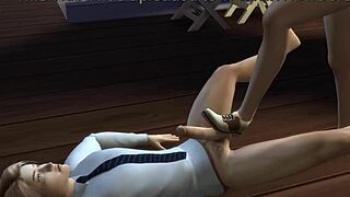 uh, my naughty classmate suckin teacher in this wild hentai clip!