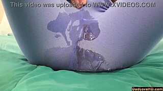 Caught stepdaughter explains wet sheets to stepdad