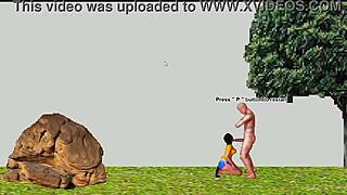 Samba lady explores new 2024 hentai game sex 😈