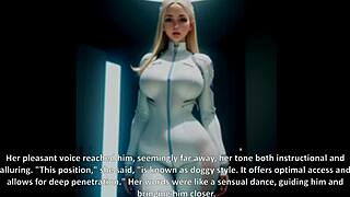 oh no, the ai mishap led to this erotic sci fi adventure!