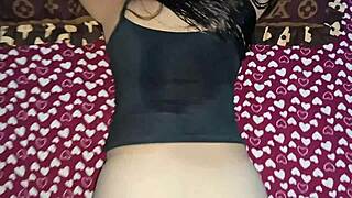 My mother-in-law stayed in my room without underwear, and we had a quiet night.