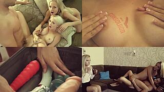 Skinny girl Sicilia gets deep penetration from mature stud.