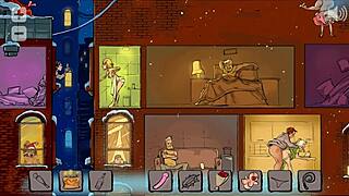 Christmas Eve in Metropolis Xmas Hentai Pornplay. Santa Got Stuck While Delivering Dildo Toys.