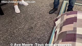 ava moore and laure raccuzo banging strangers from tinder at hotel