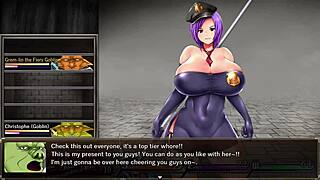 I'm freeing the first floor in Karryn's Prison, ep4, with big tits and ass