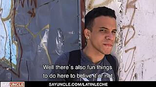 I'm a straight latino, and I got paid to ride this big uncut dick. Oh man!