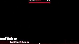 cock hero - cartoon horny babe in hardcore bent over missionary 😈