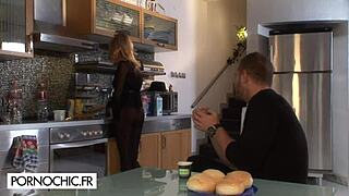 Yo, morning sodomy got me with wild blowjobs and bent-over action!