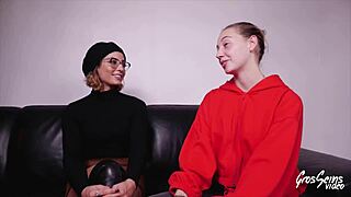 Queen Une, That Blonde with Massive Tits Is So Naughty