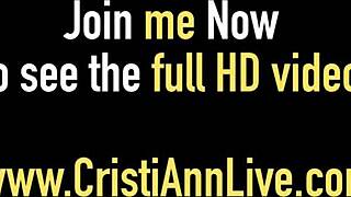 Cristi Ann helps to make nerdy dreams become reality with big bosomed beauty