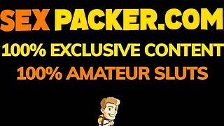 Skinny Petite Brunette Alicia Trece Craves Throat and Anal Fuck from Huge Dick